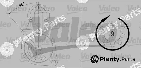 Valeo 436000 — Starter VALEO RE-GEN REMANUFACTURED