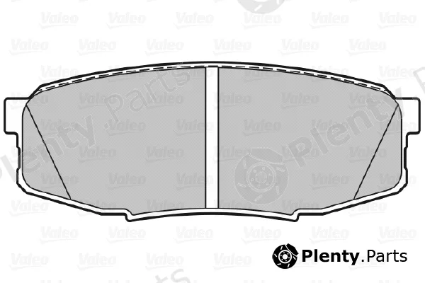 Valeo 301340 — Brake Pad Set, disc brake FIRST