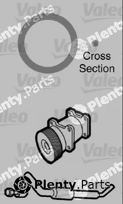 Valeo 509751 — Gasket, coolant pipe