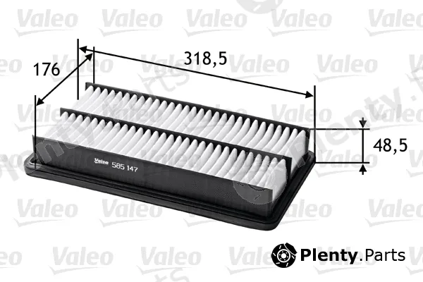 Valeo 585147 — Air Filter