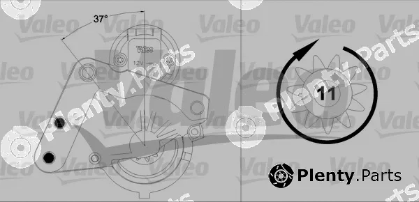 Valeo 458185 — Starter VALEO RE-GEN REMANUFACTURED