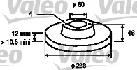 Valeo 186211 — Brake Disc