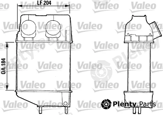 Valeo 816606 — Charge Air Cooler