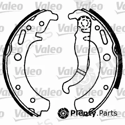 Valeo 562750 — Brake Shoe Set