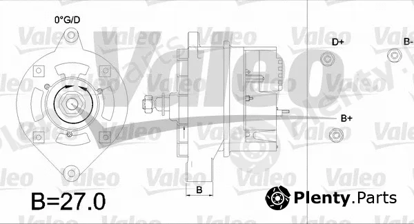 Valeo 436263 — Alternator VALEO RE-GEN REMANUFACTURED