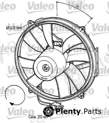 Valeo 696062 — Fan, engine cooling