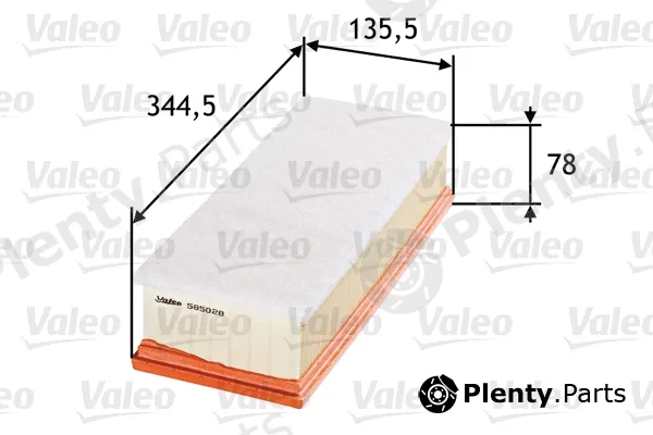 Valeo 585028 — Air Filter