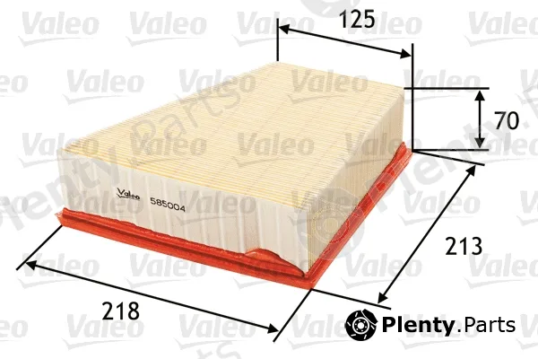 Valeo 585004 — Air Filter