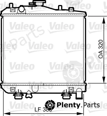 Valeo 735079 — Radiator, engine cooling