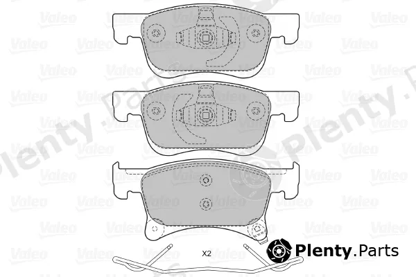 Valeo 601469 — Brake Pad Set, disc brake