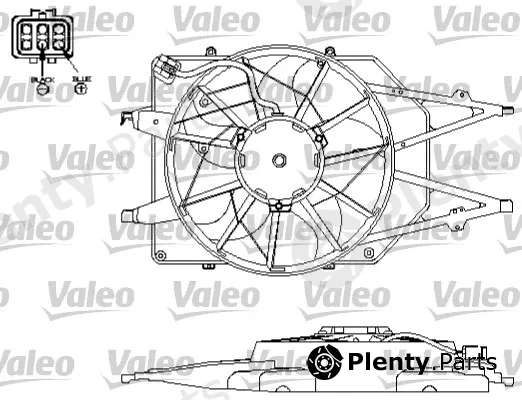Valeo 696151 — Fan, engine cooling
