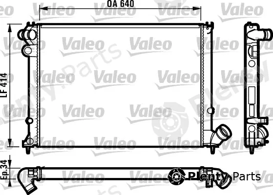 Valeo 731384 — Radiator, engine cooling