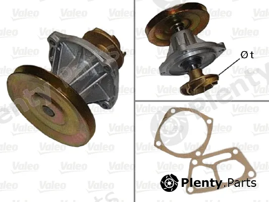 Valeo 506572 — Water Pump, engine cooling