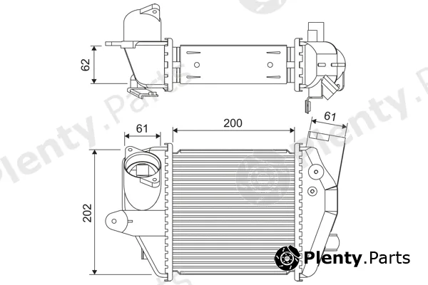 Valeo 822906 — Charge Air Cooler