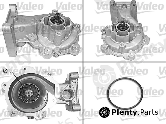 Valeo 506693 — Water Pump, engine cooling