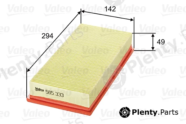 Valeo 585333 — Air Filter