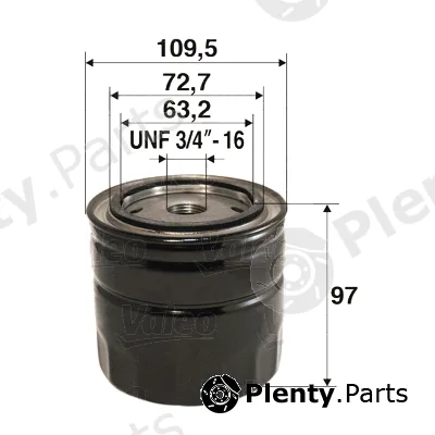 Valeo 586084 — Oil Filter
