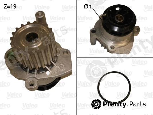 Valeo 506700 — Water Pump, engine cooling
