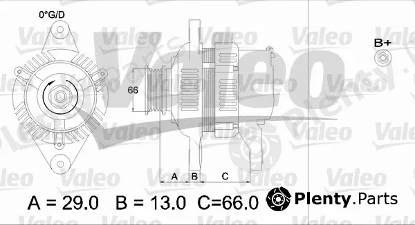Valeo 436548 — Alternator VALEO RE-GEN REMANUFACTURED