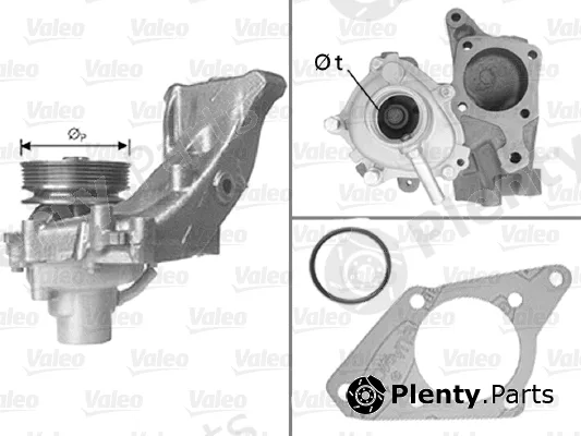 Valeo 506586 — Water Pump, engine cooling