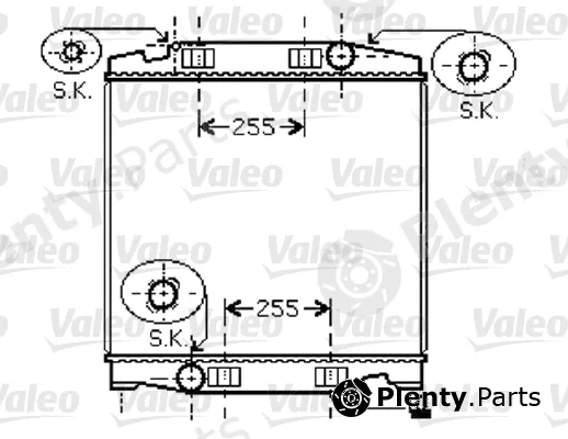 Valeo 733411 — Radiator, engine cooling NEW PART