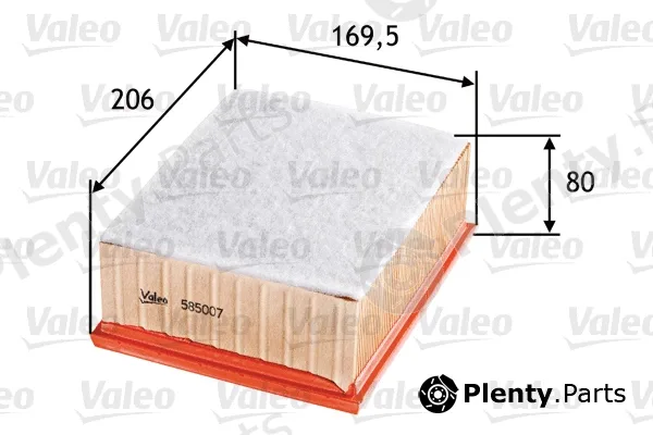 Valeo 585007 — Air Filter
