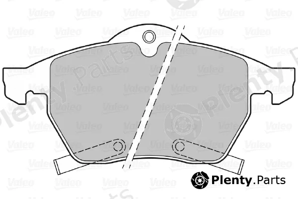 Valeo 598475 — Brake Pad Set, disc brake