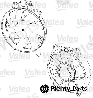 Valeo 696327 — Fan, engine cooling