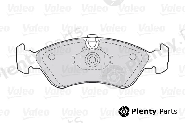 Valeo 301184 — Brake Pad Set, disc brake FIRST