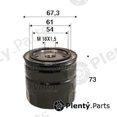 Valeo 586123 — Oil Filter