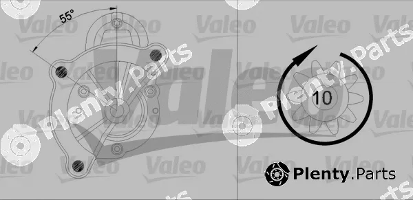 Valeo 455960 — Starter VALEO RE-GEN REMANUFACTURED