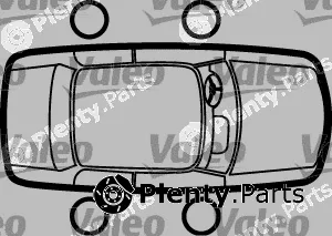 Valeo 256364 — Actuator, central locking system