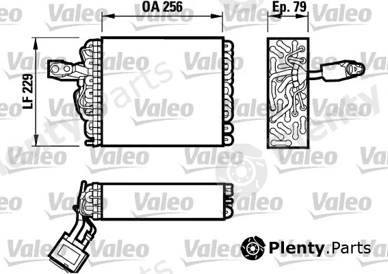 Valeo 817032 — Evaporator, air conditioning
