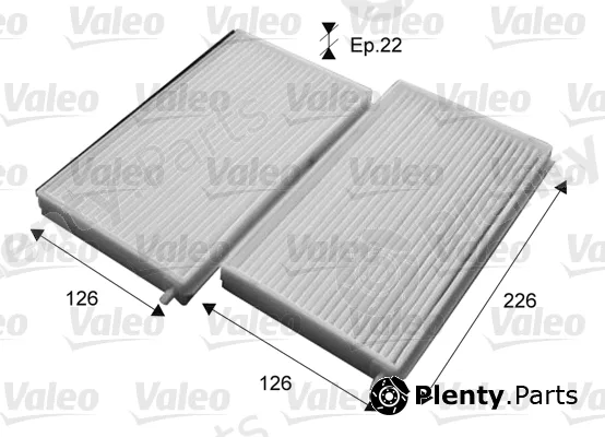 Valeo 715657 — Filter, cabin air VALEO ESSENTIAL