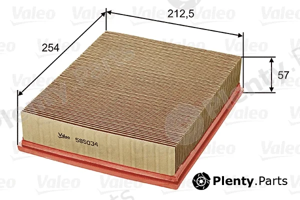 Valeo 585034 — Air Filter