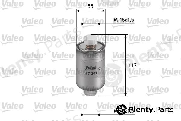 Valeo 587201 — Fuel Filter