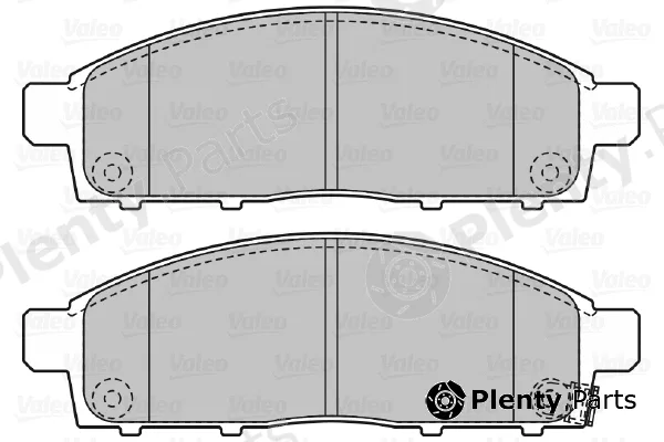 Valeo 598893 — Brake Pad Set, disc brake