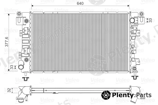 Valeo 731148 — Radiator, engine cooling