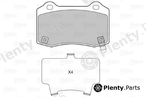 Valeo 601481 — Brake Pad Set, disc brake