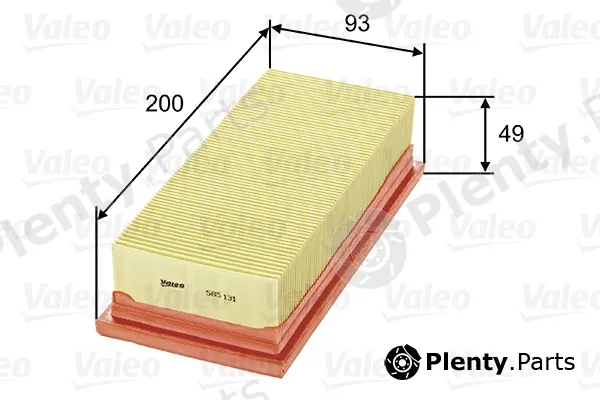 Valeo 585131 — Air Filter