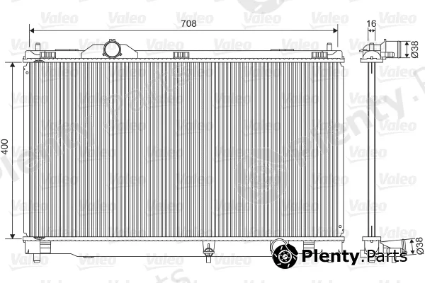 Valeo 701564 — Radiator, engine cooling