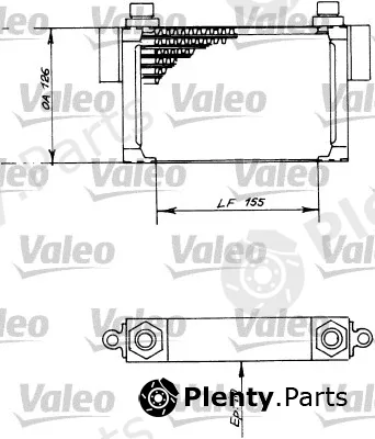 Valeo 816672 — Oil Cooler, engine oil