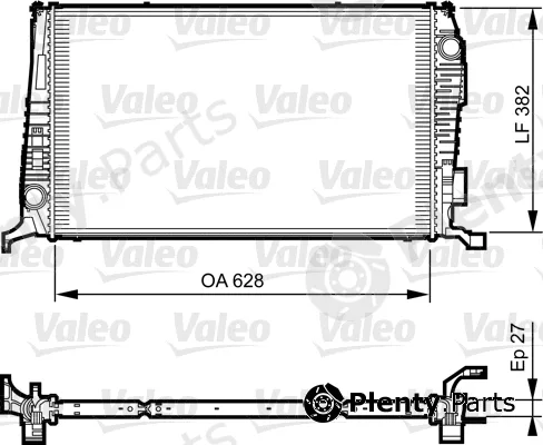 Valeo 735279 — Radiator, engine cooling