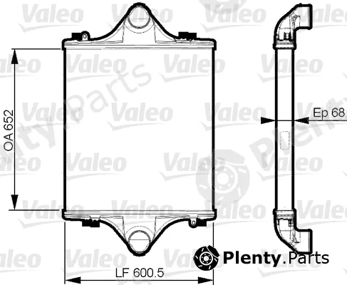 Valeo 818881 — Charge Air Cooler NEW PART