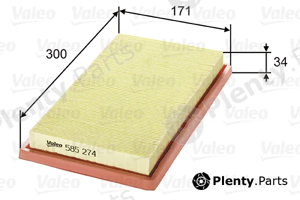 Valeo 585274 — Air Filter