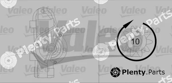 Valeo 455956 — Starter VALEO RE-GEN REMANUFACTURED