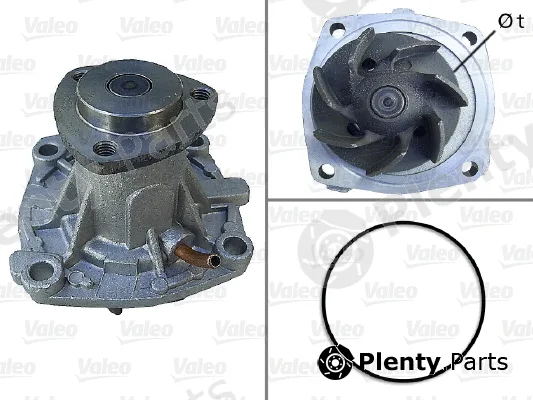 Valeo 506589 — Water Pump, engine cooling
