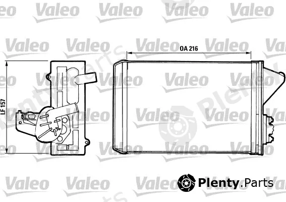 Valeo 811397 — Heat Exchanger, interior heating