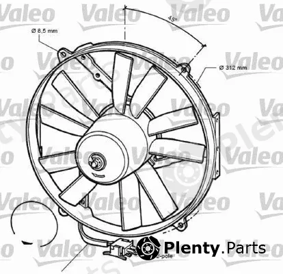 Valeo 696068 — Fan, engine cooling