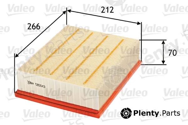 Valeo 585043 — Air Filter